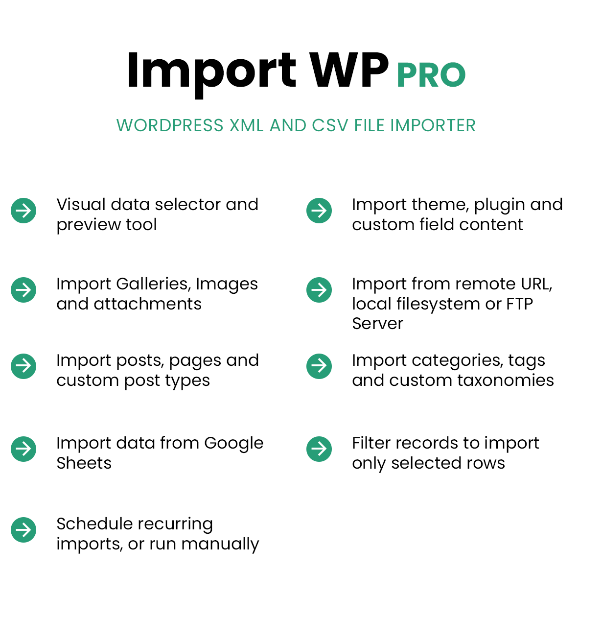 Import WP PRO | WordPress XML & CSV importer